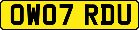 OW07RDU