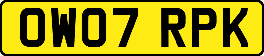 OW07RPK
