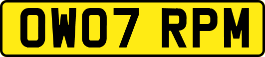 OW07RPM
