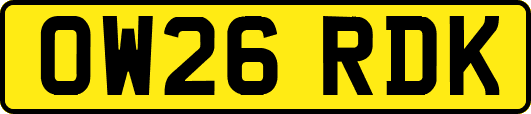 OW26RDK