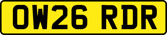OW26RDR