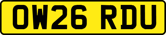 OW26RDU