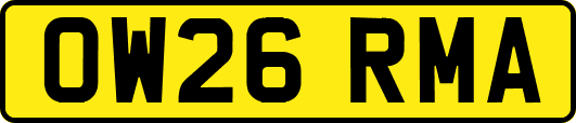 OW26RMA
