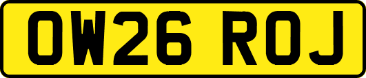 OW26ROJ
