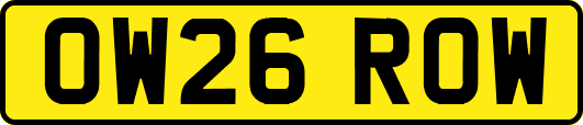 OW26ROW