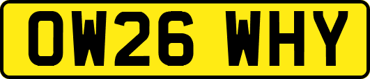 OW26WHY