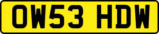 OW53HDW