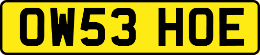 OW53HOE
