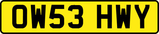 OW53HWY