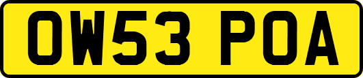 OW53POA