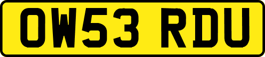OW53RDU