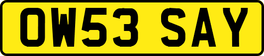 OW53SAY