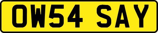 OW54SAY