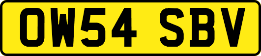 OW54SBV