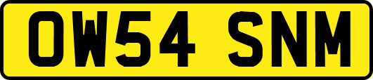 OW54SNM