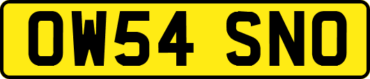 OW54SNO