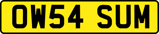 OW54SUM