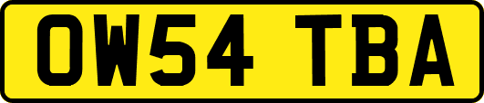 OW54TBA