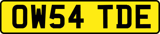 OW54TDE