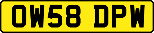 OW58DPW