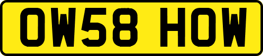 OW58HOW