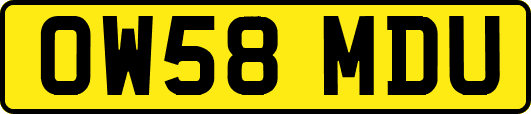 OW58MDU