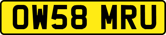 OW58MRU