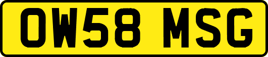 OW58MSG