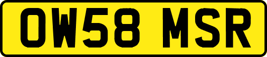 OW58MSR