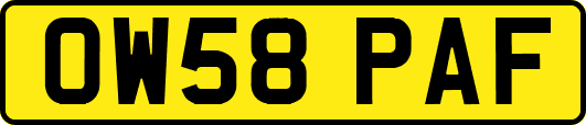 OW58PAF
