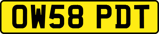 OW58PDT