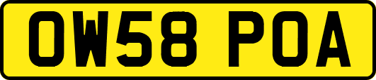 OW58POA