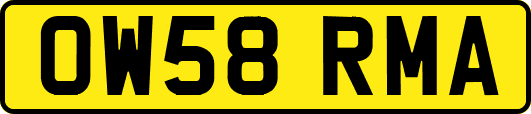 OW58RMA