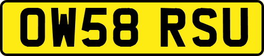 OW58RSU