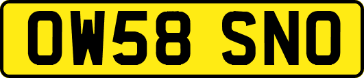OW58SNO