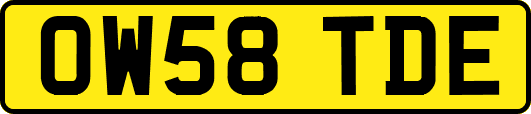 OW58TDE