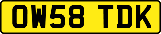 OW58TDK