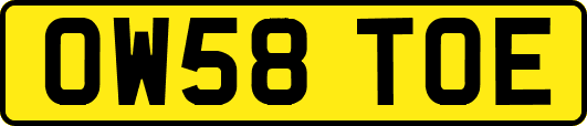 OW58TOE