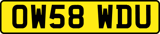 OW58WDU
