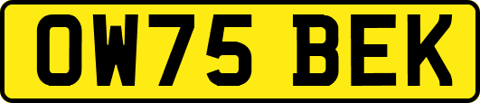 OW75BEK