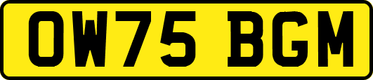 OW75BGM