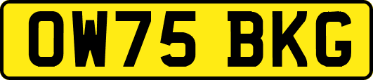 OW75BKG