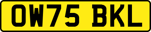 OW75BKL
