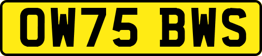 OW75BWS