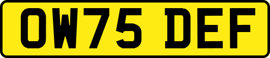OW75DEF