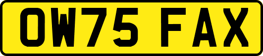 OW75FAX