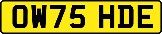 OW75HDE