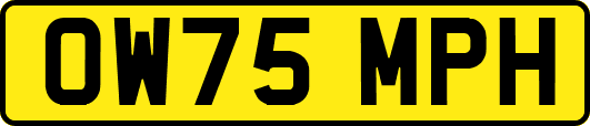 OW75MPH