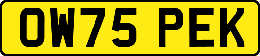 OW75PEK