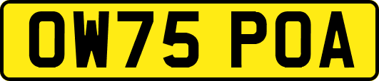 OW75POA
